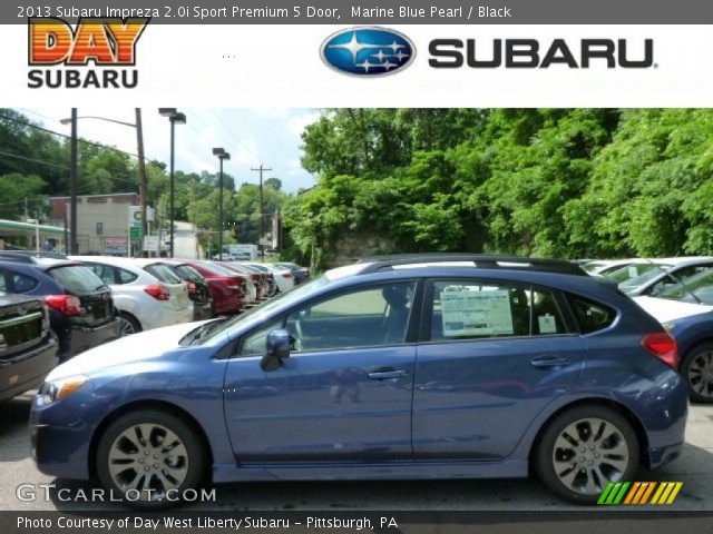 2013 Subaru Impreza 2.0i Sport Premium 5 Door in Marine Blue Pearl