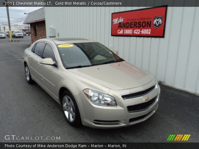 2011 Chevrolet Malibu LT in Gold Mist Metallic