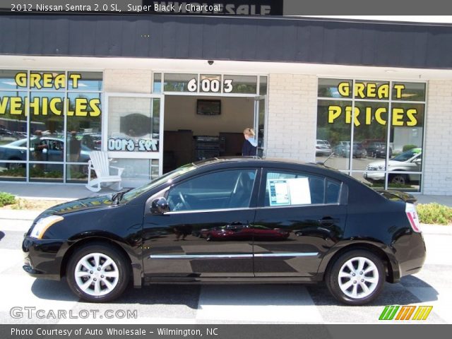 2012 Nissan Sentra 2.0 SL in Super Black