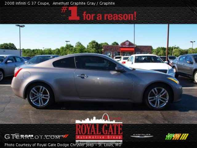 2008 Infiniti G 37 Coupe in Amethyst Graphite Gray
