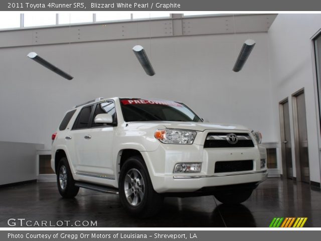 2011 Toyota 4Runner SR5 in Blizzard White Pearl