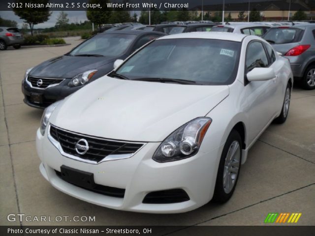 2012 Nissan altima coupe winter frost #6