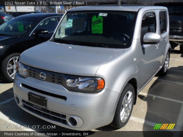 2012 Nissan Cube 1.8 SL in Brilliant Silver