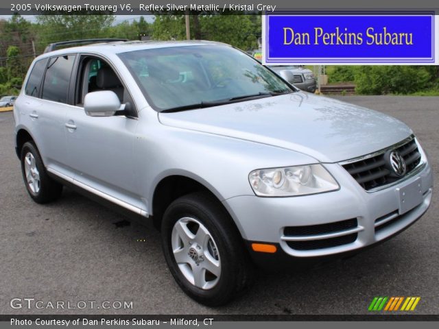 2005 Volkswagen Touareg V6 in Reflex Silver Metallic