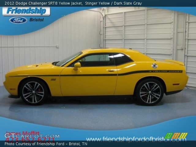 2012 Dodge Challenger SRT8 Yellow Jacket in Stinger Yellow