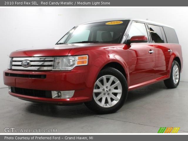 2010 Ford Flex SEL in Red Candy Metallic