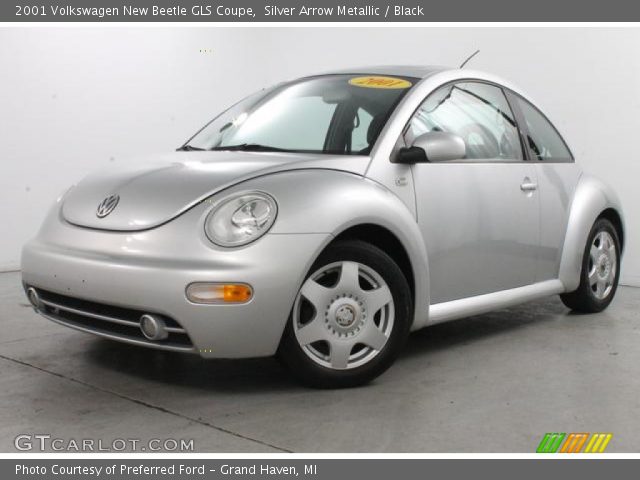 2001 Volkswagen New Beetle GLS Coupe in Silver Arrow Metallic