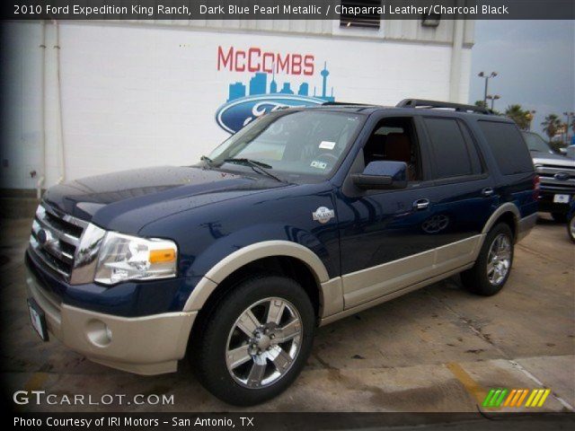 2010 Ford Expedition King Ranch in Dark Blue Pearl Metallic
