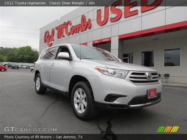 2012 Toyota Highlander  in Classic Silver Metallic