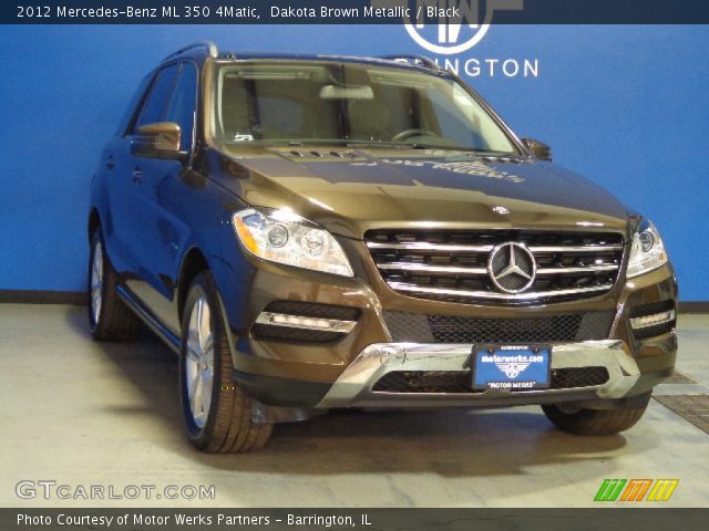 2012 Mercedes-Benz ML 350 4Matic in Dakota Brown Metallic