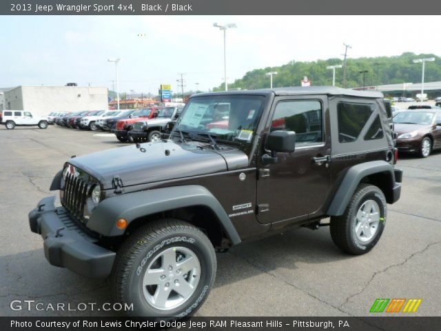 2013 Jeep Wrangler Sport 4x4 in Black
