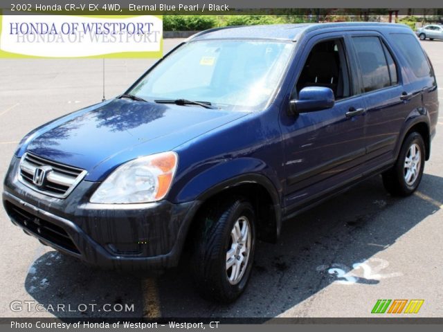 2002 Honda CR-V EX 4WD in Eternal Blue Pearl