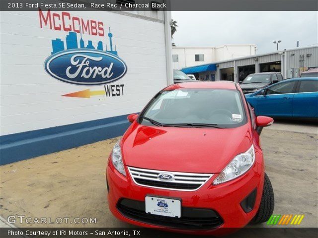 2013 Ford Fiesta SE Sedan in Race Red