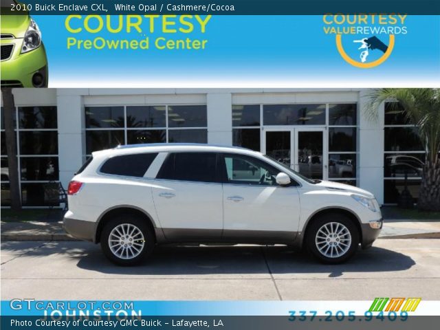 2010 Buick Enclave CXL in White Opal