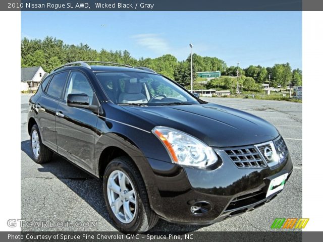 2010 Nissan Rogue SL AWD in Wicked Black