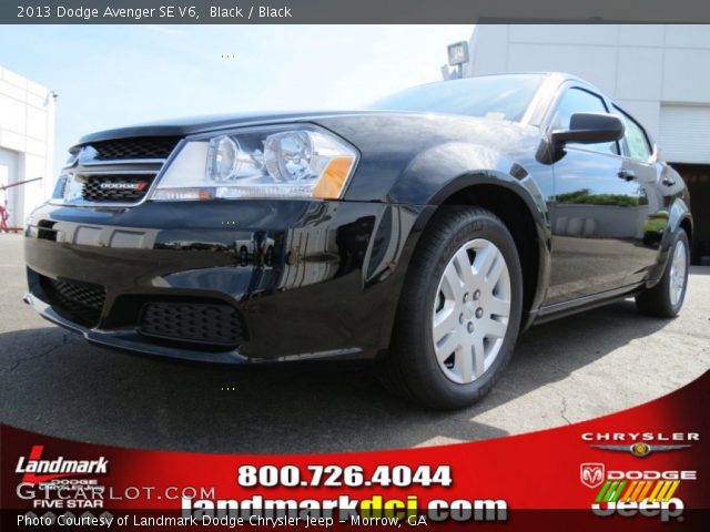 2013 Dodge Avenger SE V6 in Black