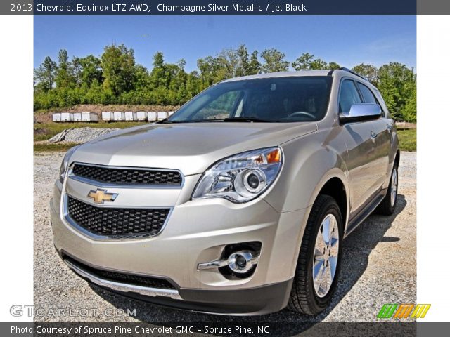2013 Chevrolet Equinox LTZ AWD in Champagne Silver Metallic