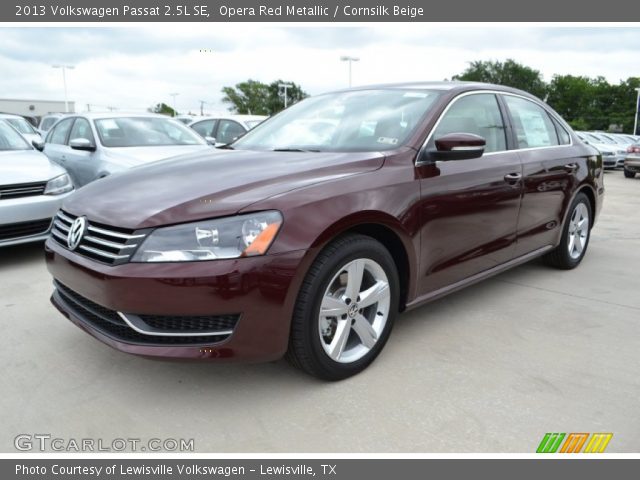 2013 Volkswagen Passat 2.5L SE in Opera Red Metallic