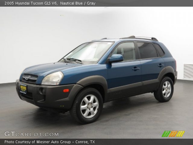 2005 Hyundai Tucson GLS V6 in Nautical Blue