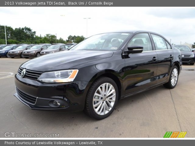 2013 Volkswagen Jetta TDI Sedan in Black Uni