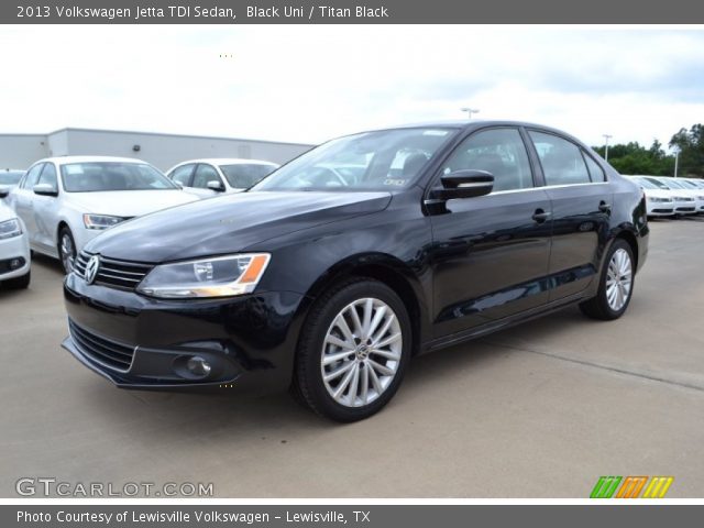 2013 Volkswagen Jetta TDI Sedan in Black Uni