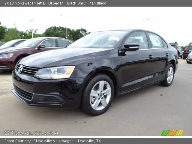 2013 Volkswagen Jetta TDI Sedan in Black Uni