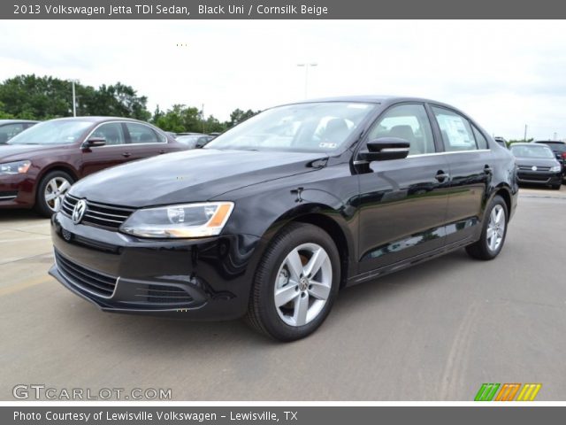 2013 Volkswagen Jetta TDI Sedan in Black Uni
