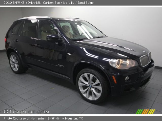 2010 BMW X5 xDrive48i in Carbon Black Metallic