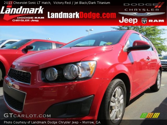 2013 Chevrolet Sonic LT Hatch in Victory Red