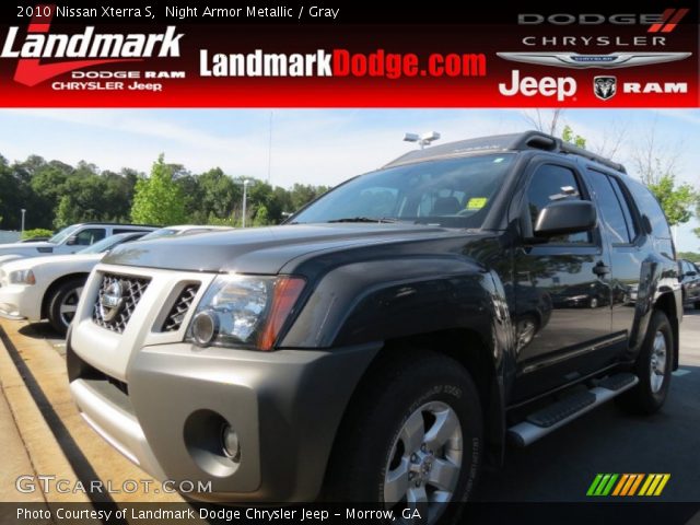 2010 Nissan Xterra S in Night Armor Metallic