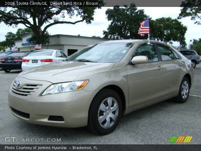 2008 Toyota Camry LE in Desert Sand Mica