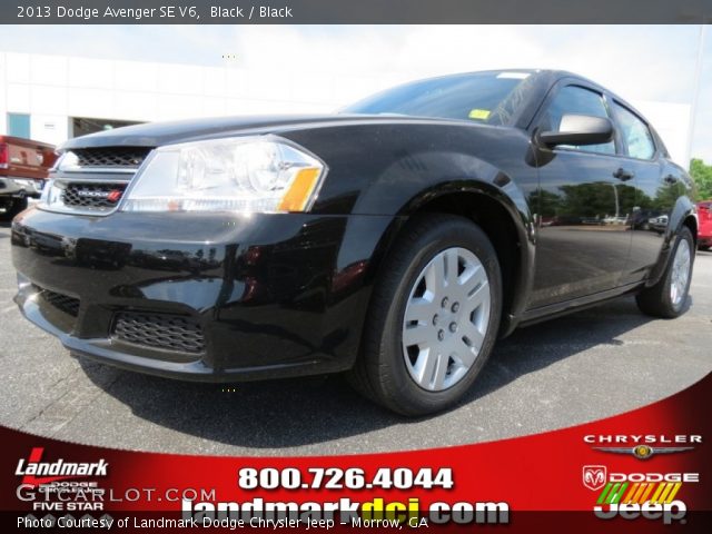 2013 Dodge Avenger SE V6 in Black