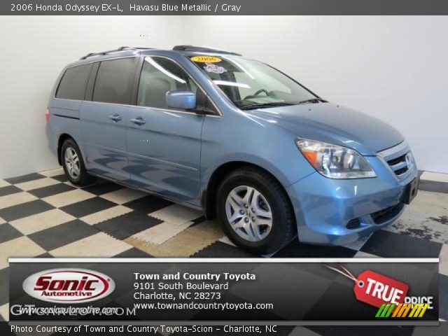 2006 Honda Odyssey EX-L in Havasu Blue Metallic