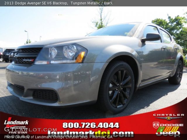2013 Dodge Avenger SE V6 Blacktop in Tungsten Metallic