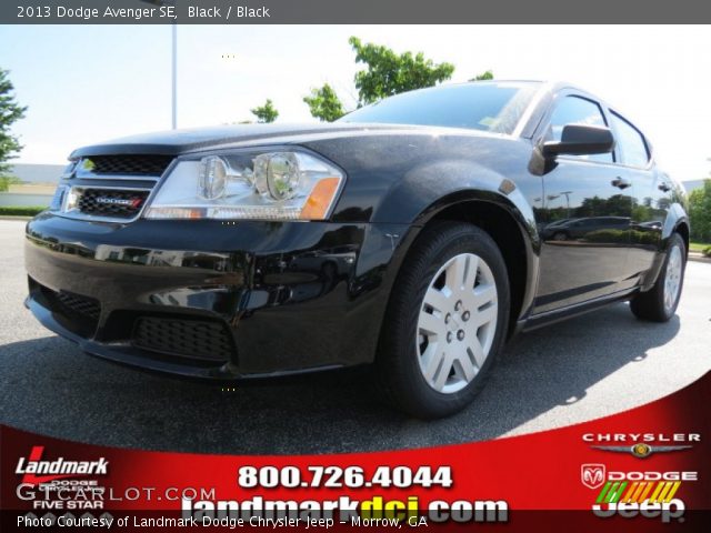 2013 Dodge Avenger SE in Black