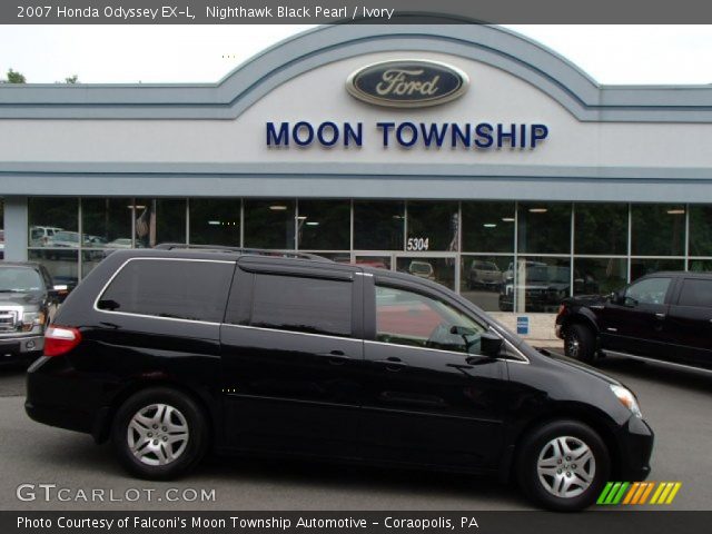 2007 Honda Odyssey EX-L in Nighthawk Black Pearl