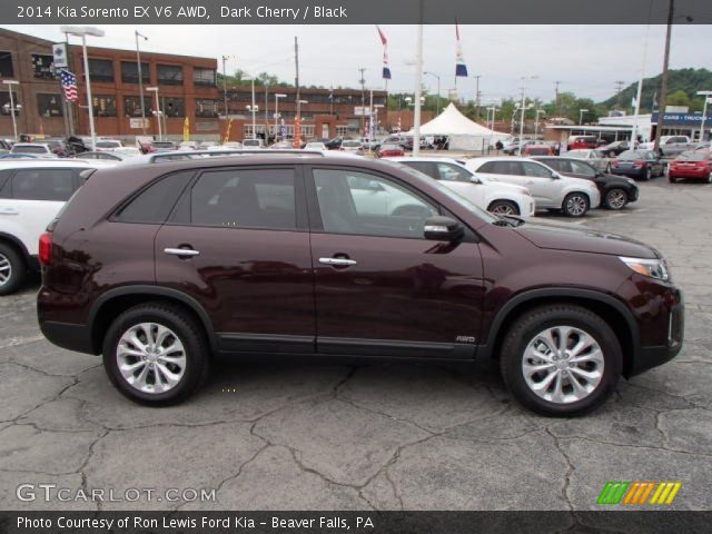 2014 Kia Sorento EX V6 AWD in Dark Cherry