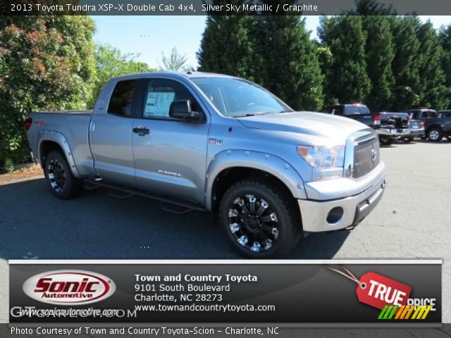2013 Toyota Tundra XSP-X Double Cab 4x4 in Silver Sky Metallic