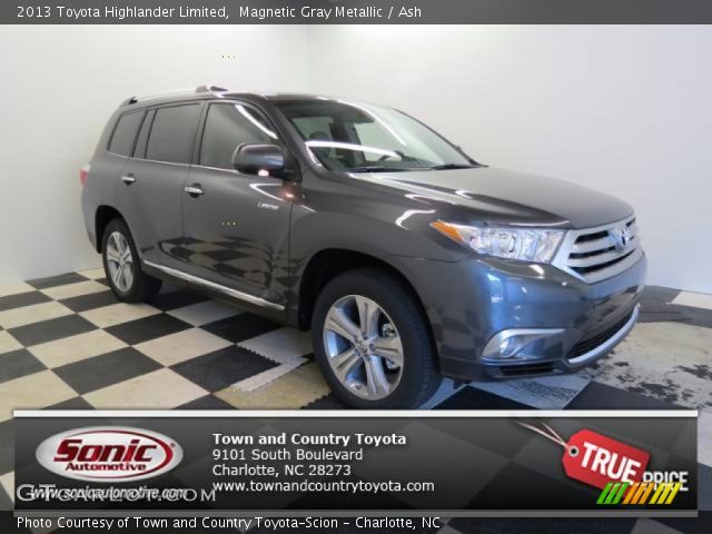 2013 Toyota Highlander Limited in Magnetic Gray Metallic