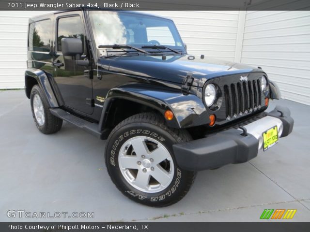 2011 Jeep Wrangler Sahara 4x4 in Black