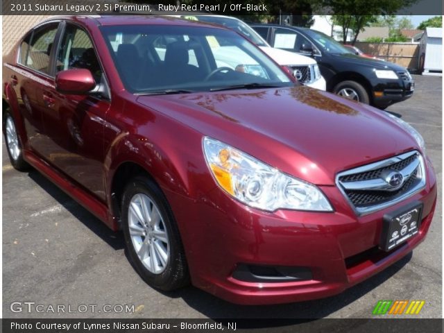 2011 Subaru Legacy 2.5i Premium in Ruby Red Pearl