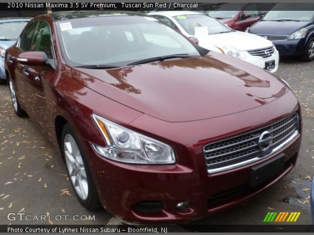 2010 Nissan Maxima 3.5 SV Premium in Tuscan Sun Red