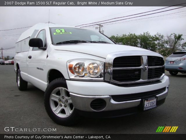 2007 Dodge Ram 1500 SLT Regular Cab in Bright White