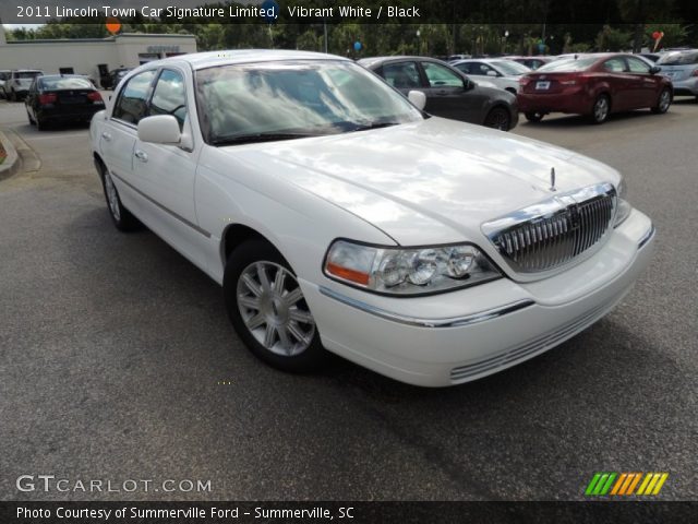 2011 Lincoln Town Car Signature Limited in Vibrant White