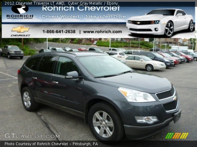 2012 Chevrolet Traverse LT AWD in Cyber Gray Metallic