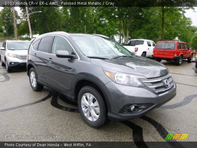 2013 Honda CR-V EX-L AWD in Polished Metal Metallic