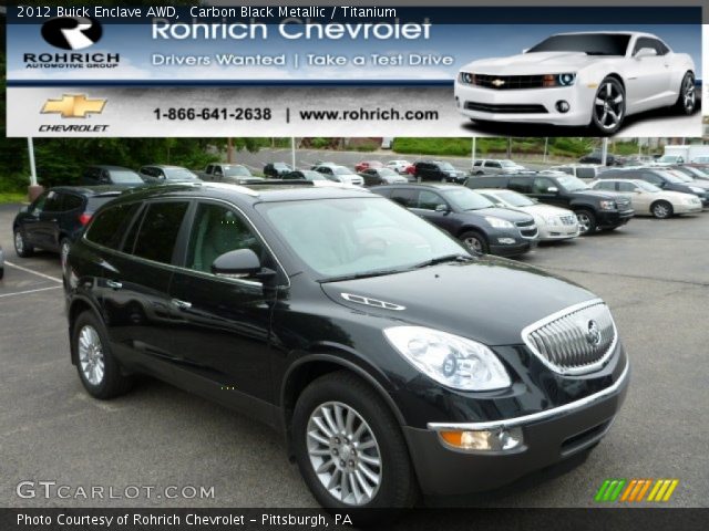 2012 Buick Enclave AWD in Carbon Black Metallic