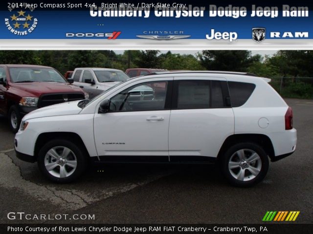 2014 Jeep Compass Sport 4x4 in Bright White