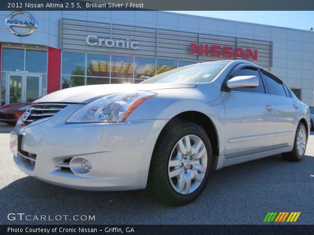 2012 Nissan Altima 2.5 S in Brilliant Silver