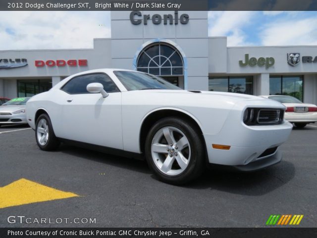 2012 Dodge Challenger SXT in Bright White